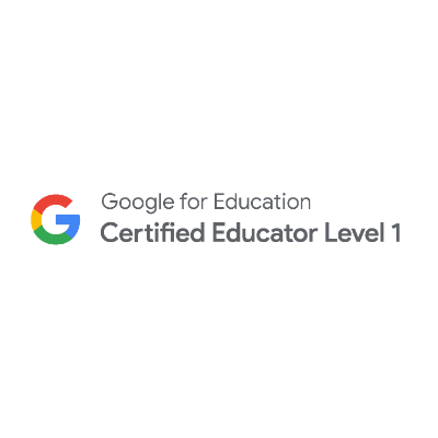 Google for Education Certified Educator Level 1 배지